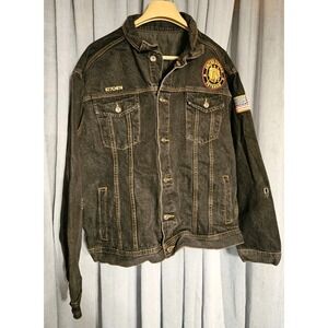 Vintage Danbury Mint Veterans Jean Jacket - 2XL (567)